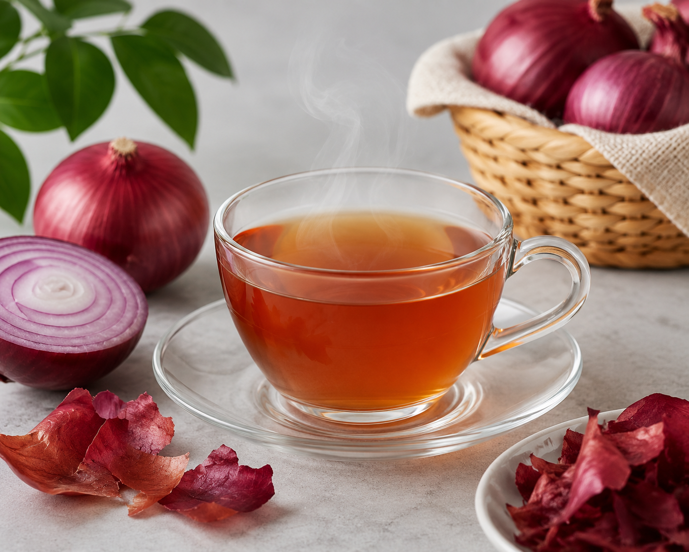 Onion Tea (Natural Herbal Infusion) Upcycled Product Asset